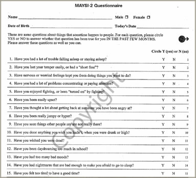 Children's Mental Health Screening