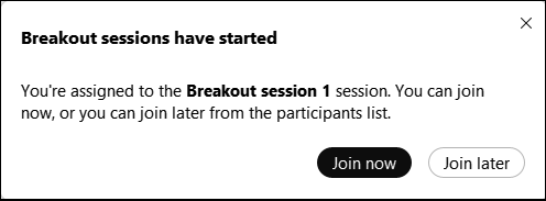 join brekaout room