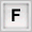 Button with letter F