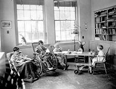 Children in hospital.